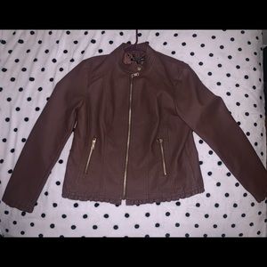 Baccini brown jacket in perfect condition